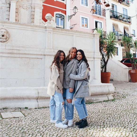 We the Free Free People Checkered Blazer !!! - Picture 4 of 4